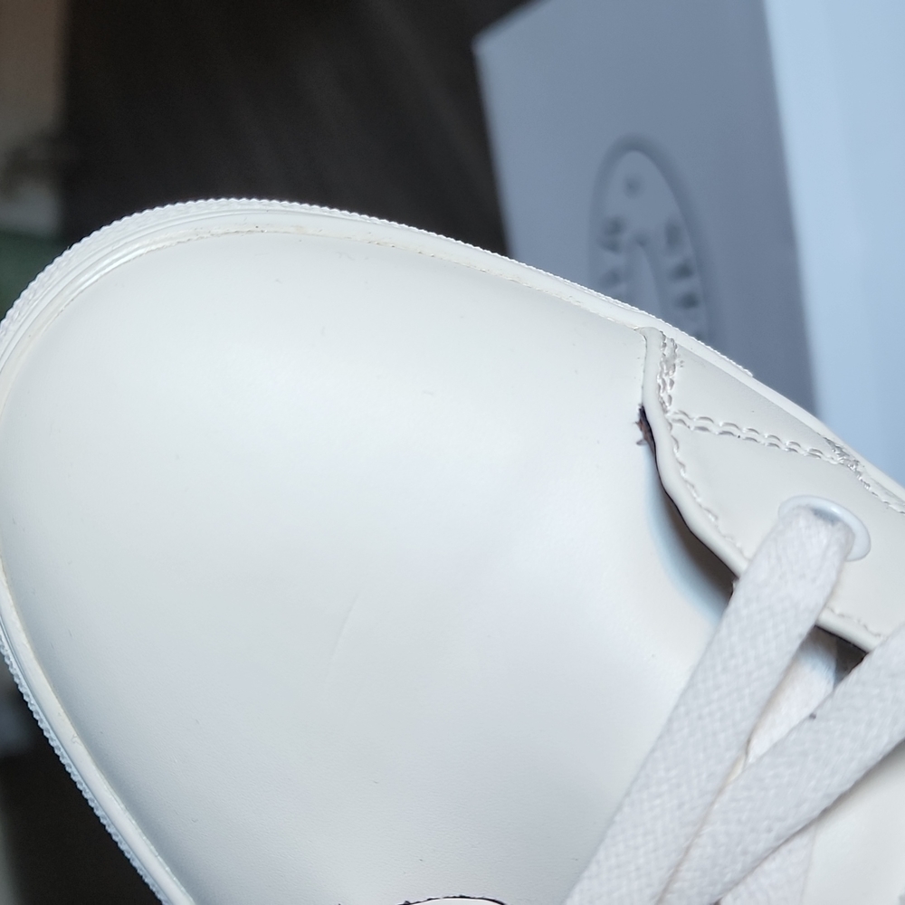 STEVE MADDEN White high top sneakers(men's 10.5) - Picture 3 of 6